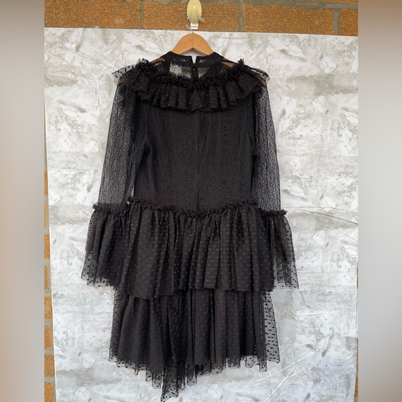 SANDRA MANSOUR x H&M TULLE-SKIRT LACE DRESS XL - Picture 8 of 11